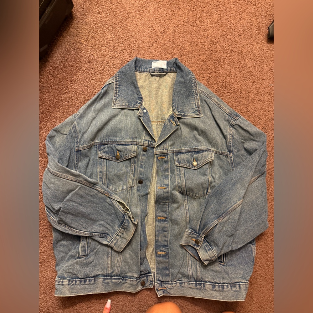Mens over sized denim jacket size xxl